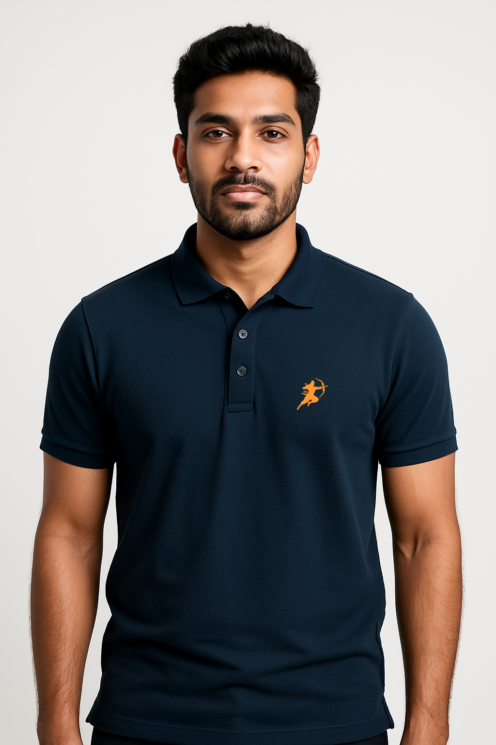 Shri Ram चरित्र Polo T-Shirt – 220 GSM Premium Quality