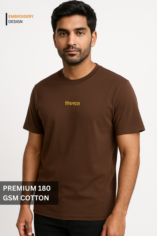 Nishkama Everyday — The Stithpragya Tee “Unshaken”
