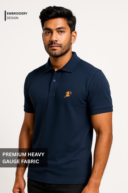 Shri Ram चरित्र Polo T-Shirt – 220 GSM Premium Quality